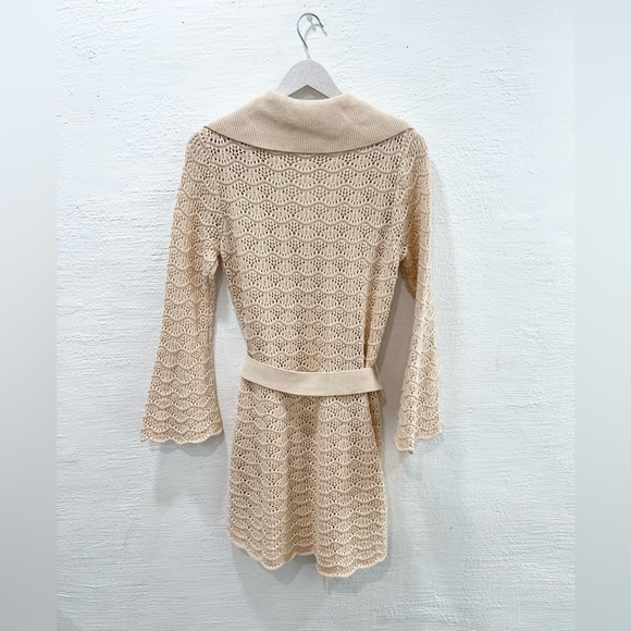 Spell and the Gypsy Road to Paradise Knit Mini Dress in Wheat - Picture 6 of 7